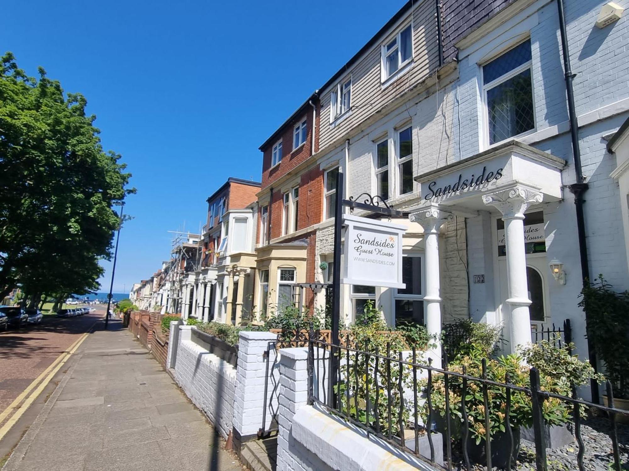 Sandsides Guest House Whitley Bay Exterior foto